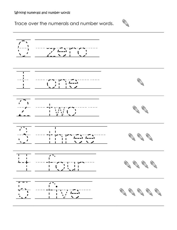 Writing Numbers Worksheets Printable | Activity Shelter | Writing ...