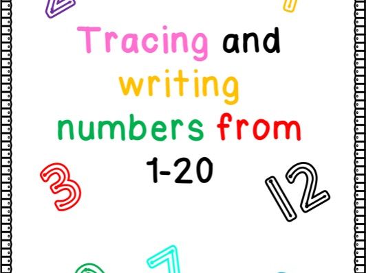 Free Number worksheets recognising numbers 1-20 Morning work ...