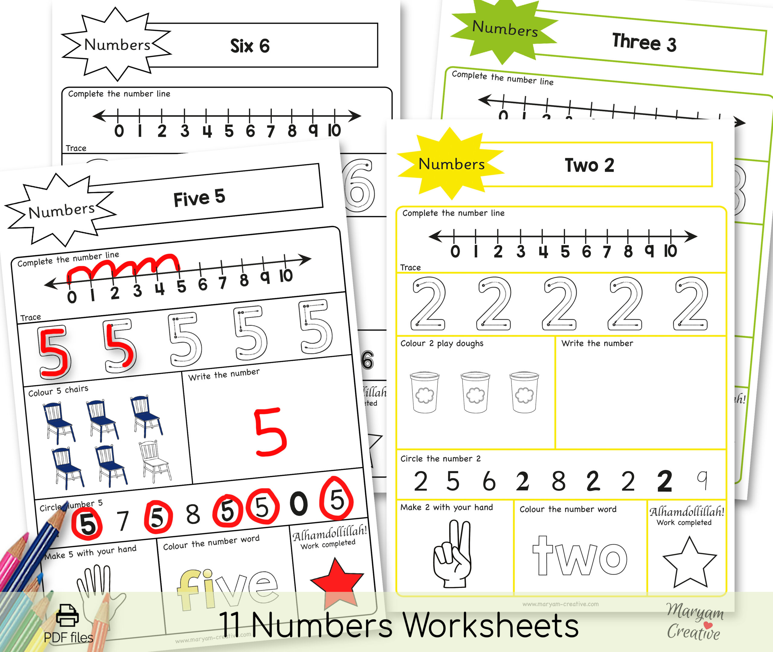 Number 4 Worksheets - FREE Tracing & Counting Printables - Worksheets ...