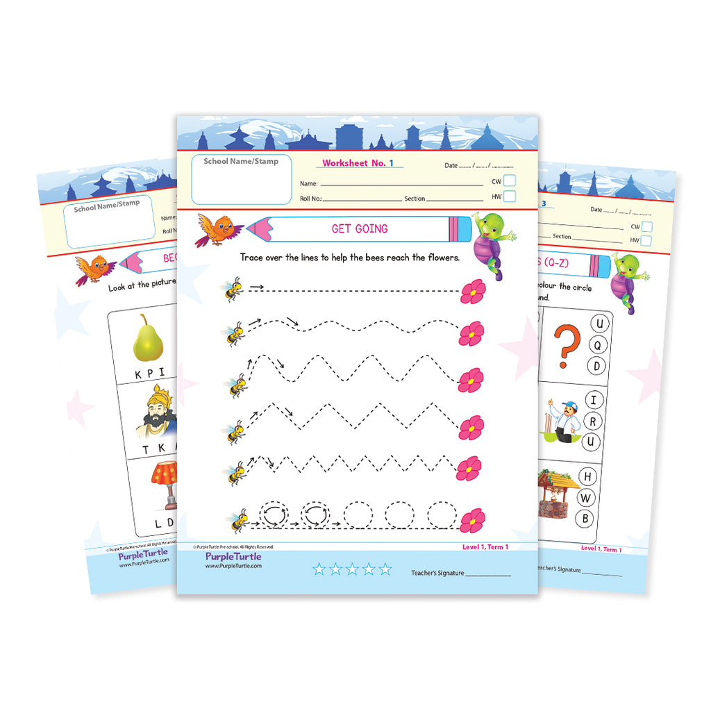 nursery school worksheet