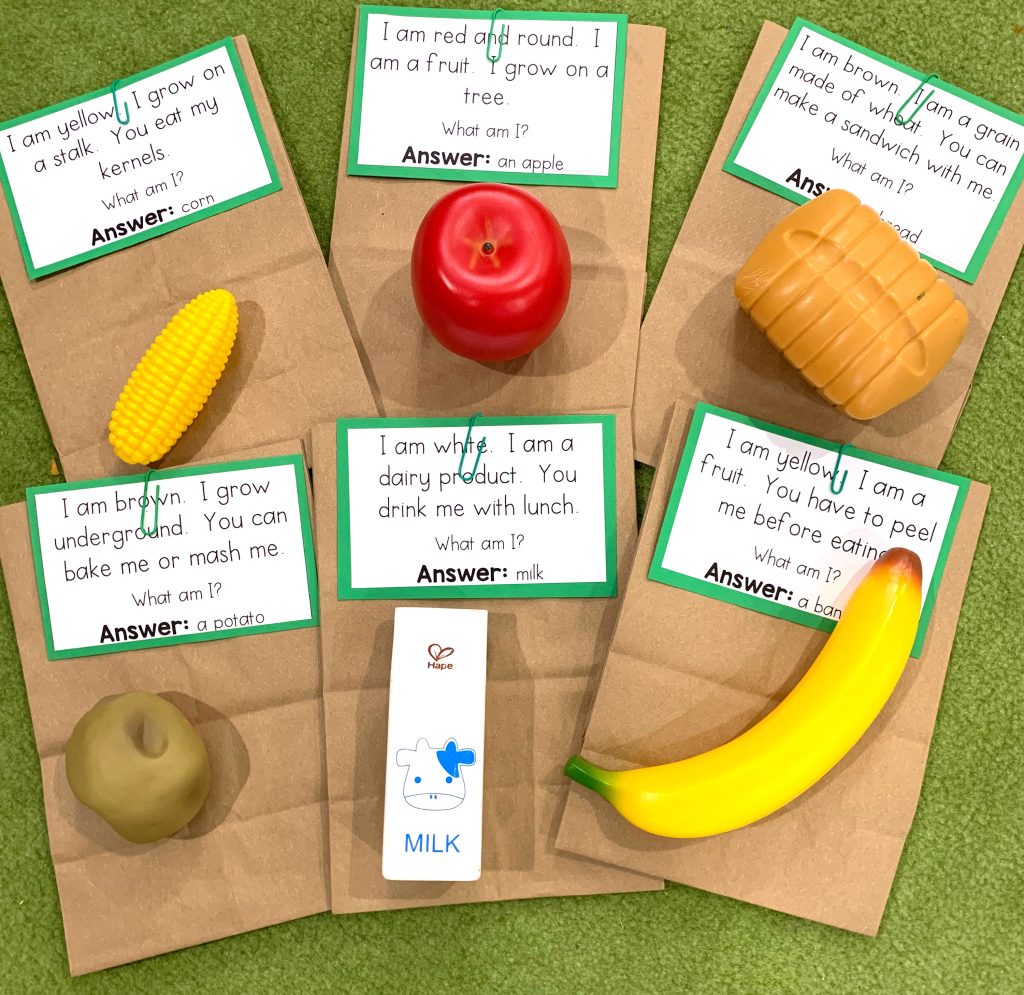 nutrition activities for preschoolers