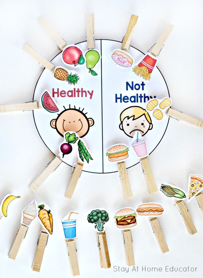 nutrition activities for preschoolers