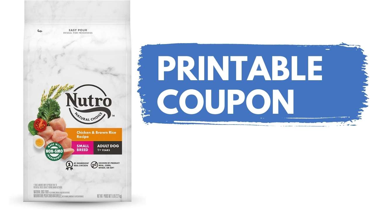 nutro dog food printable coupons 2017