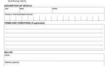 nys dmv printable bill of sale