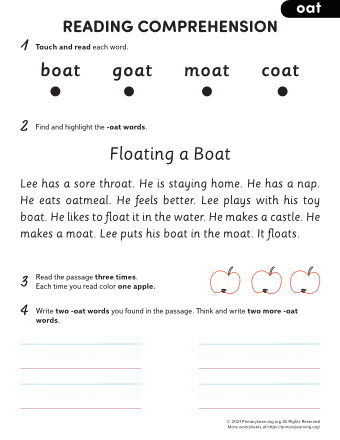 OA OW Worksheet  