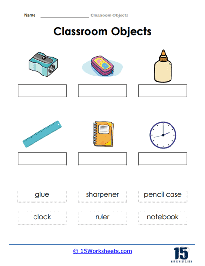 Classroom Objects Worksheets - 15 Worksheets Library