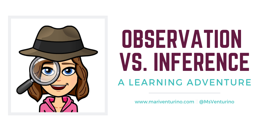 Observation vs. Inference: A learning adventure - Mari Venturino