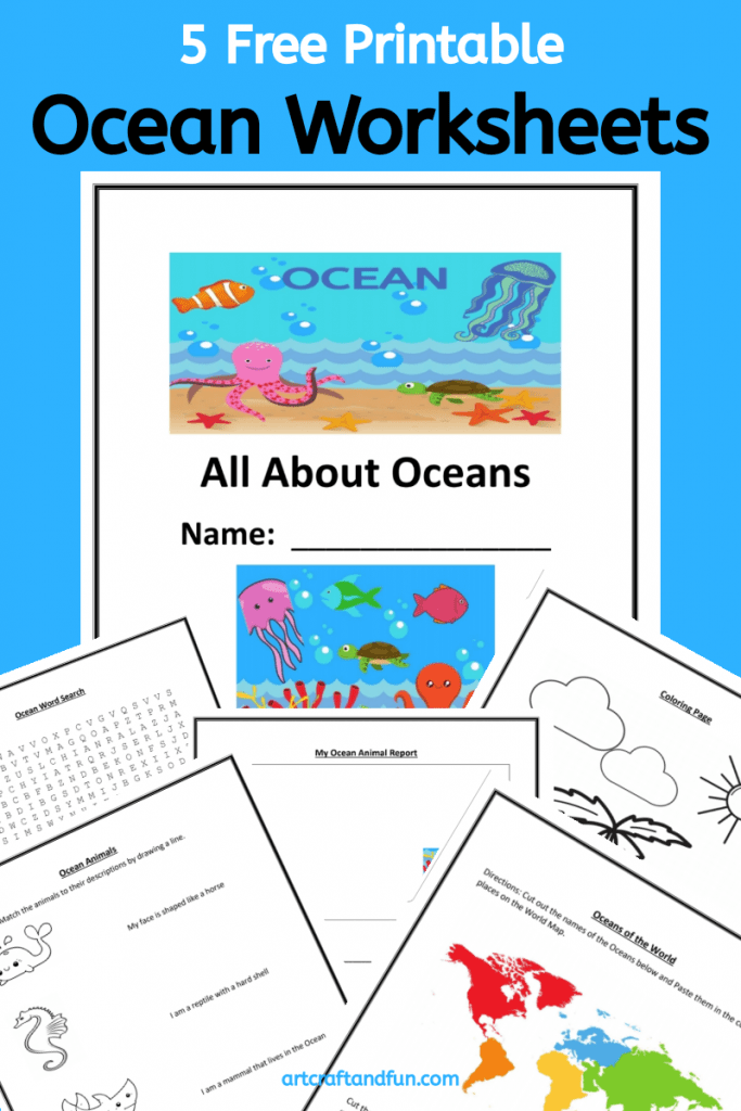 Free Printable Ocean Worksheets -