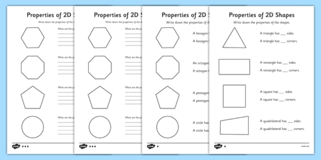octagon worksheet