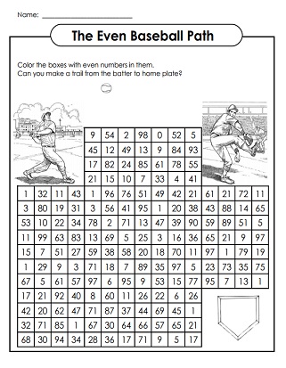 Even and Odd Numbers Worksheets