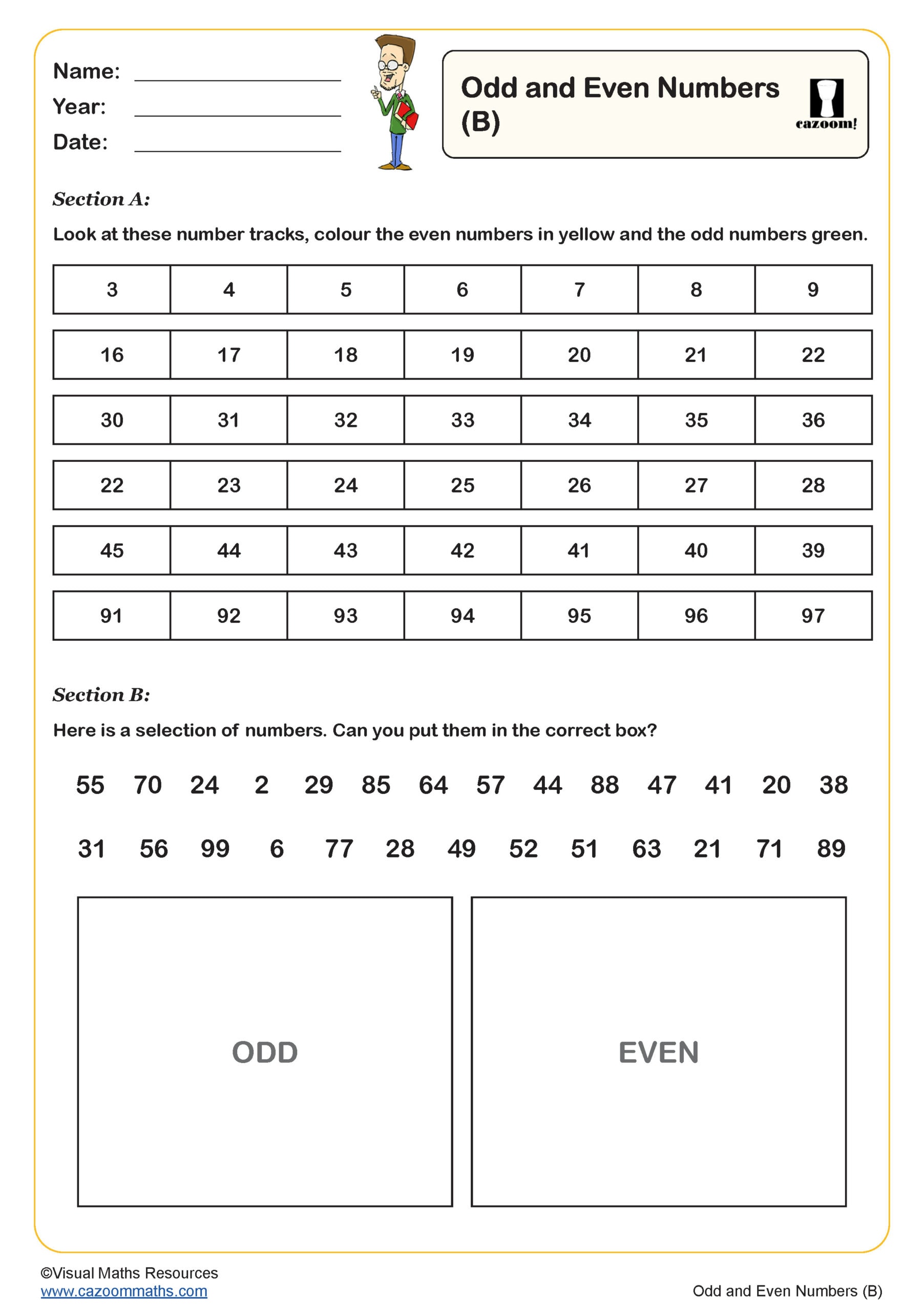 Odd Even Number Worksheet Top Sellers | www.tuexperienciaup.com