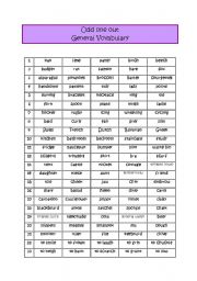 Odd one out worksheets