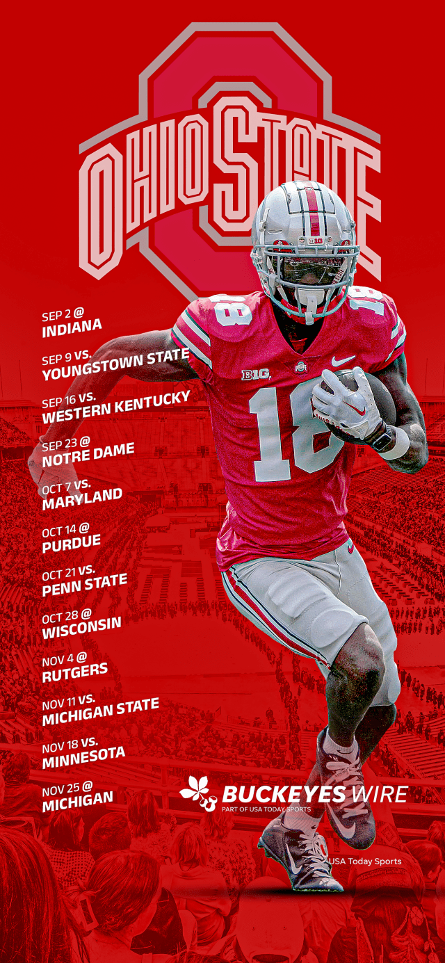 ohio state university football schedule 2017 printable