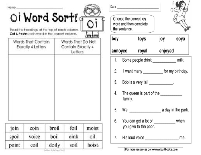 worksheet-sounds-oi-oy-pdf-worksheets-library for Free Printable Oi Oy Worksheets Worksheet Sounds Oi Oy | PDF - Worksheets Library for Free Printable Oi Oy Worksheets