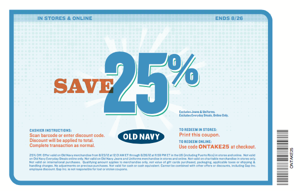 old navy printable coupons september 2017