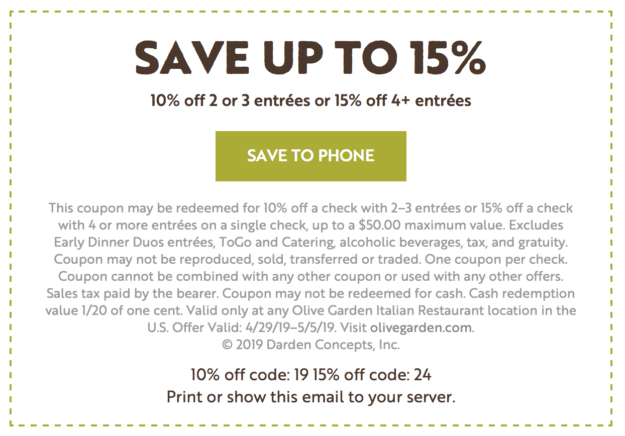 olive garden coupons printable november 2017