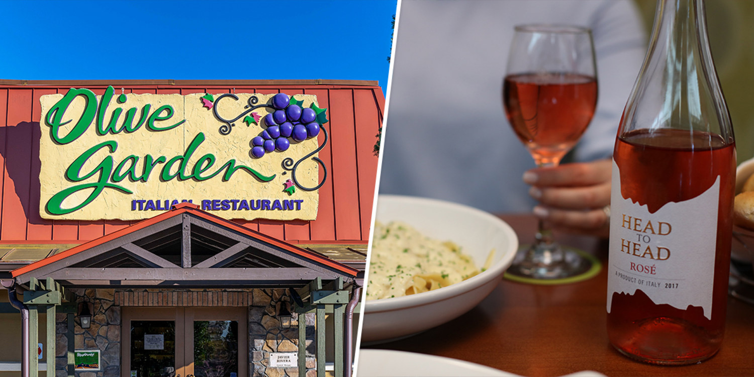 Olive Garden has its own line of wines and will now deliver right ...