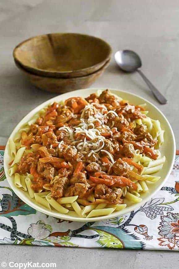Olive Garden Grilled Sausage and Peppers Rustica