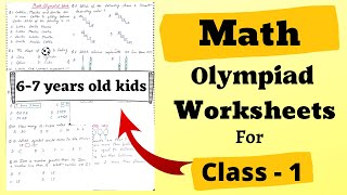 Olympiad Worksheet - YouTube