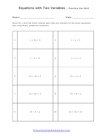 Math One Step Equations Activity Worksheet, 55% OFF
