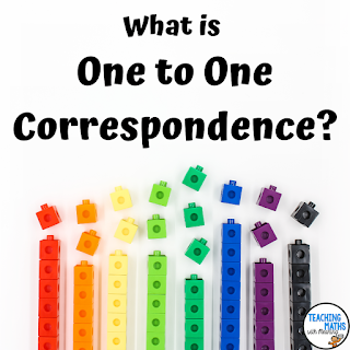 one to one correspondence worksheet