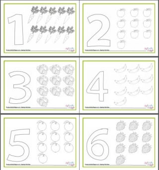 one to one correspondence worksheet