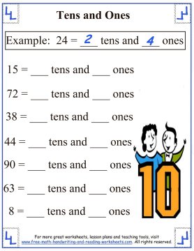 Place Values:Tens &  Ones Lesson