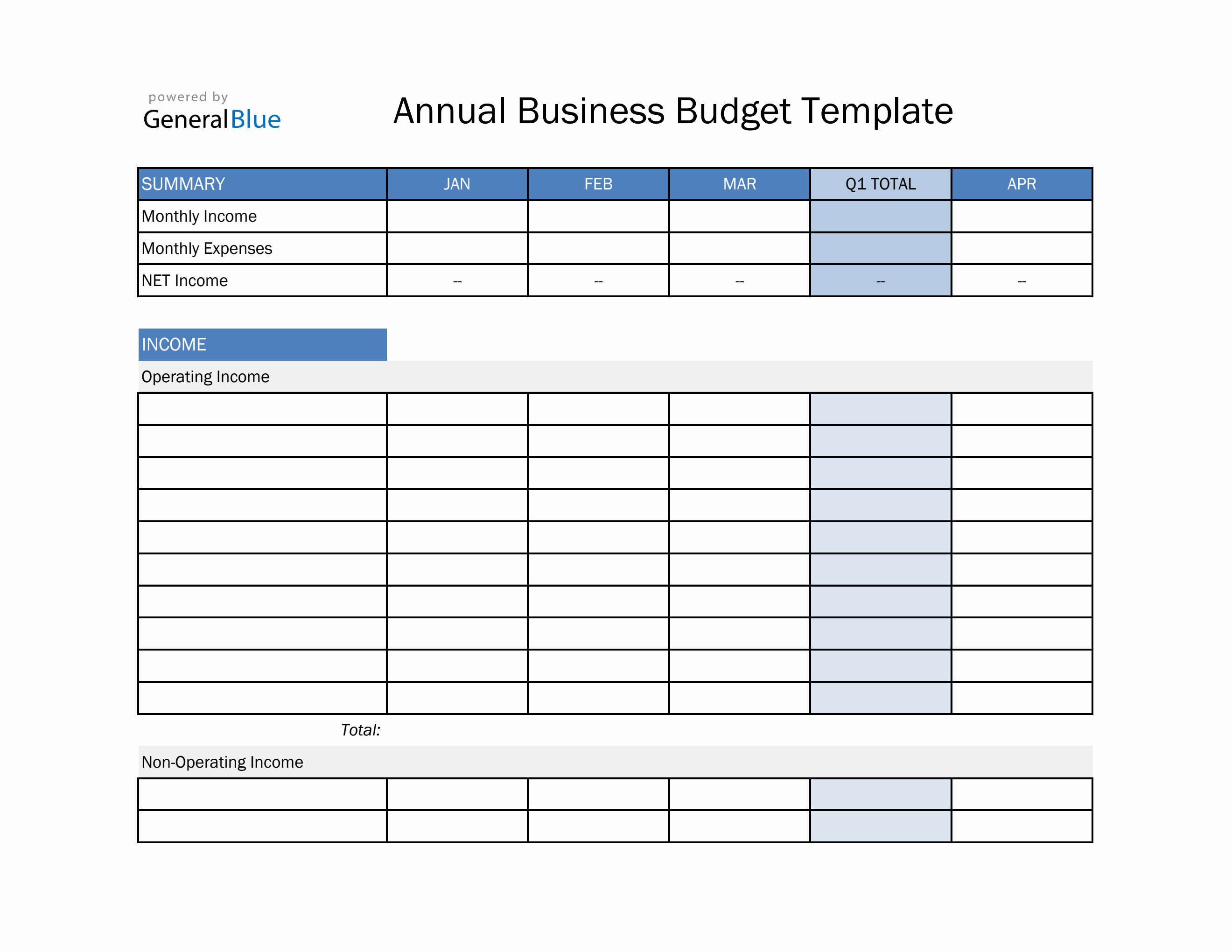 Buy Annual Budget Template Zero-based Budget Excel Download, 56% OFF