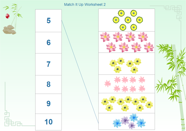 online kindergarten worksheet