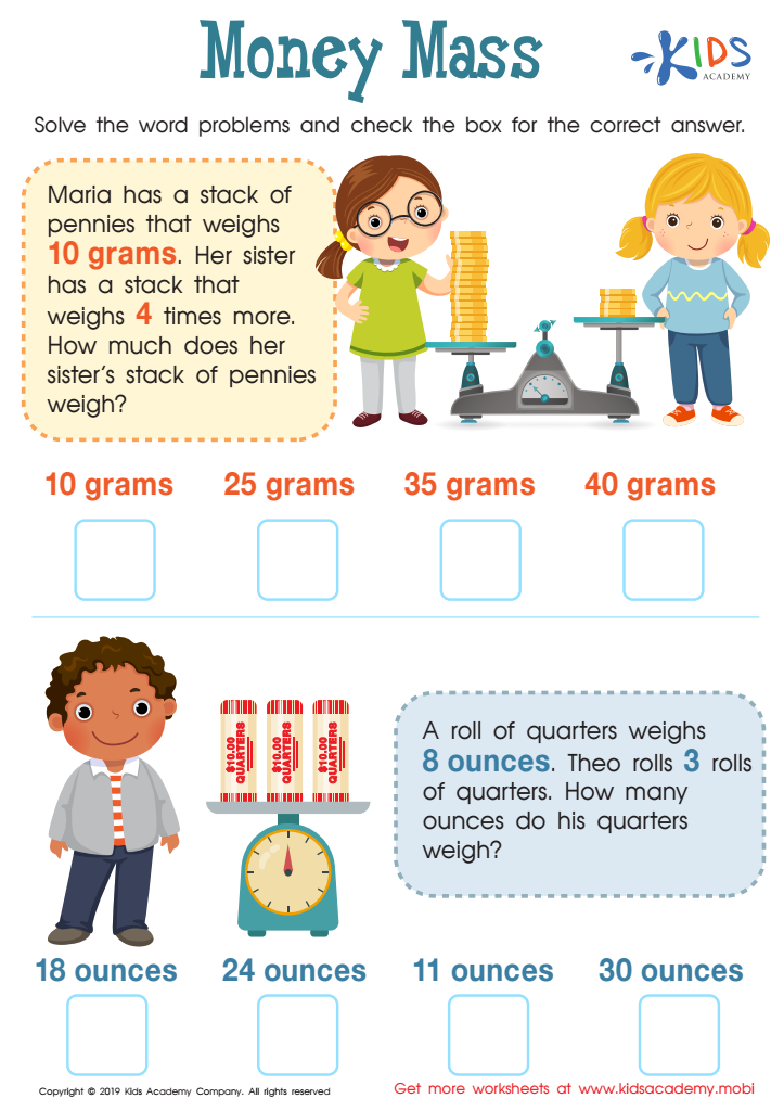 Free Online Multiplication Worksheets for Kindergarten