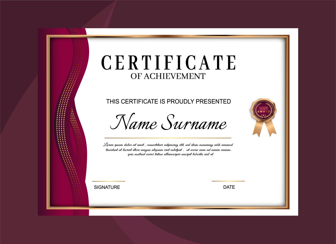 online printable award certificates