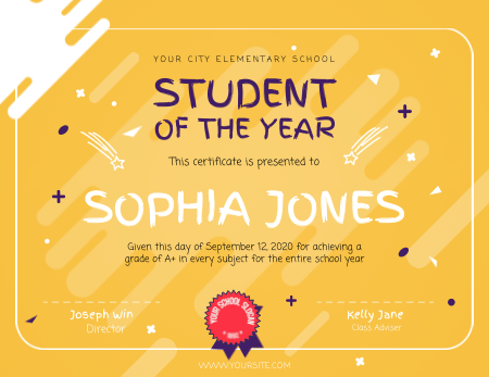Free Printable Certificates for Students | PosterMyWall