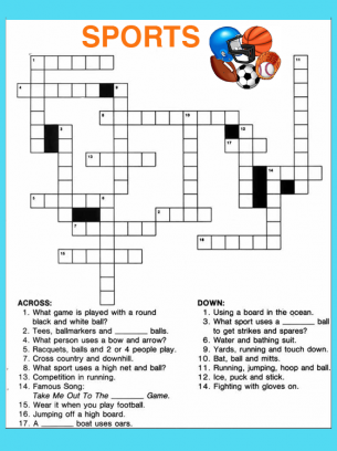 online printable crossword puzzles easy