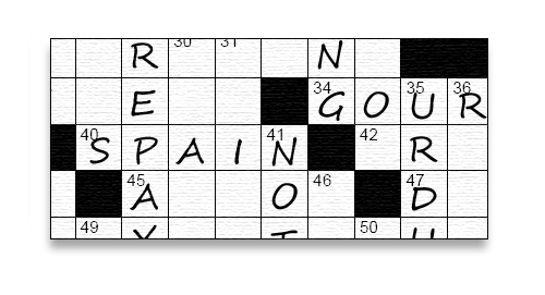 online printable crossword puzzles easy