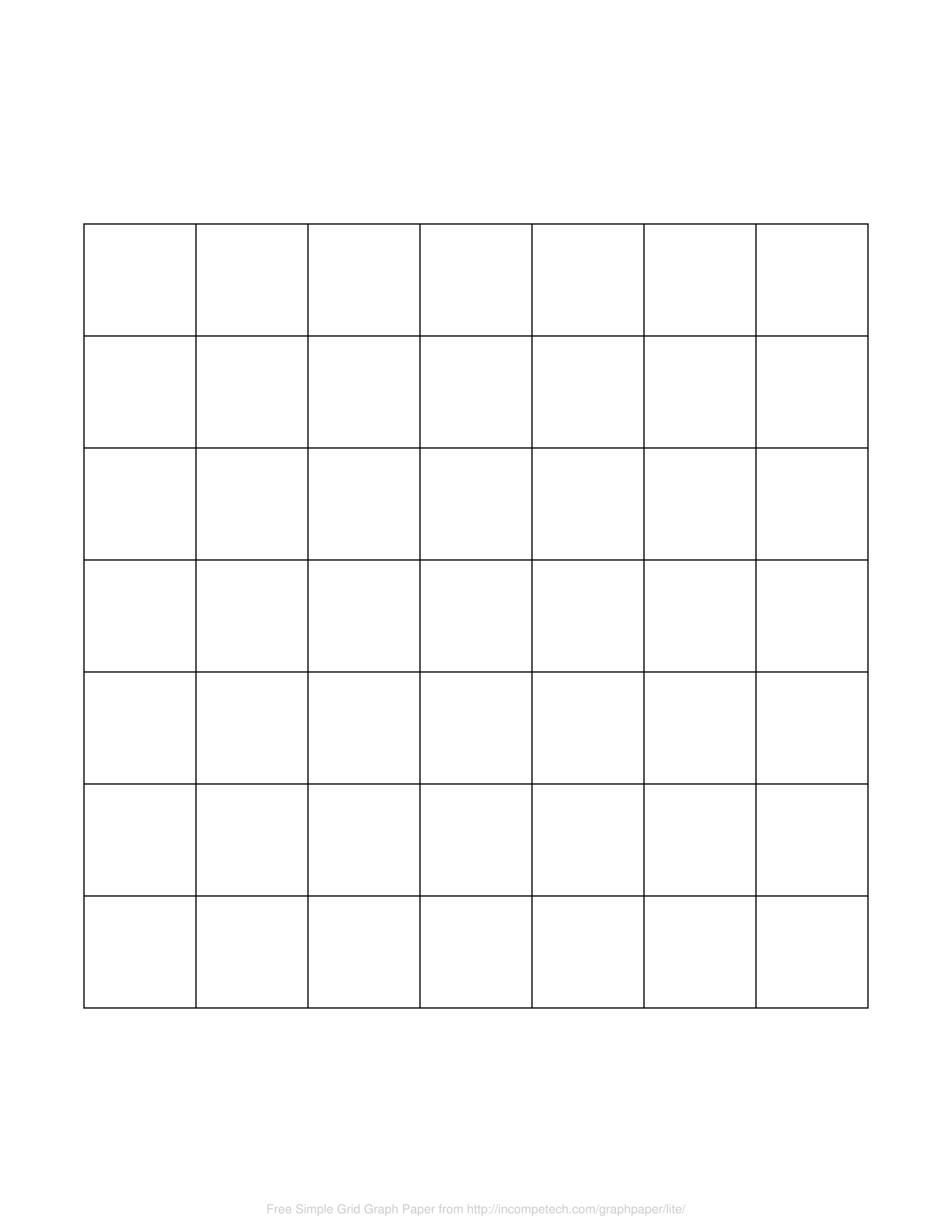 Free Online Graph Paper / Simple Grid