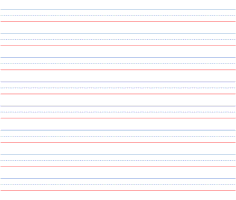 Free Printable Lined Paper (Handwriting, Notebook Templates) - DIY ...