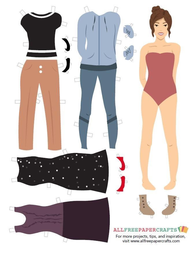 Paper Dolls | AllFreePaperCrafts.com