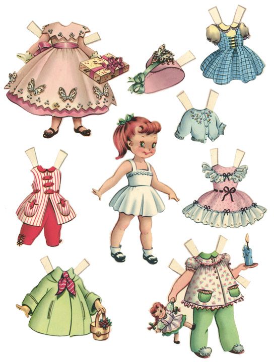 online printable paper dolls