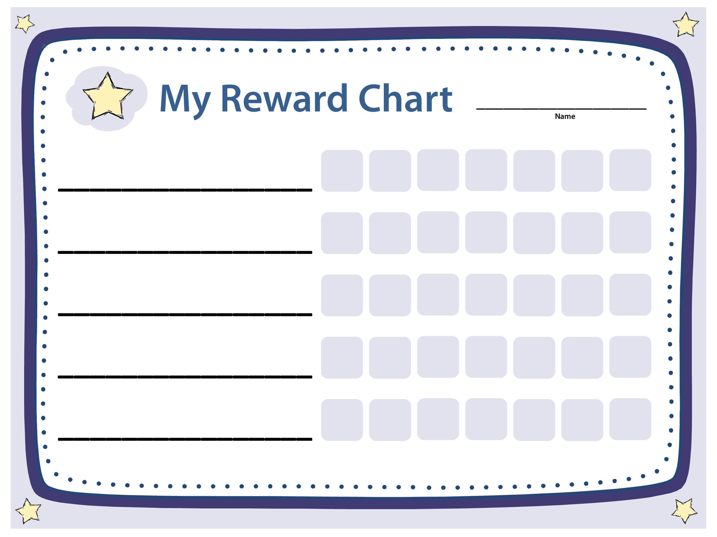 online printable reward charts