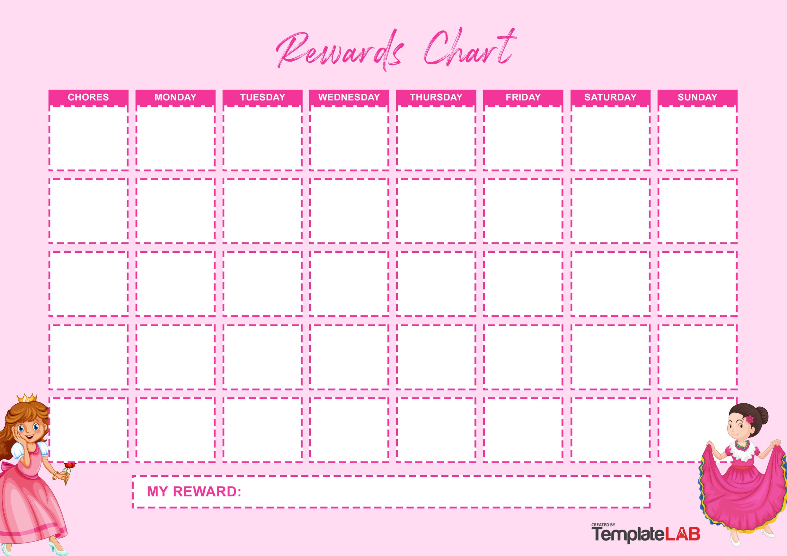 online printable reward charts