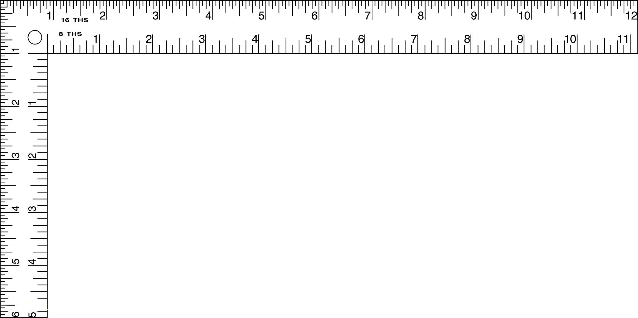 online printable ruler inches