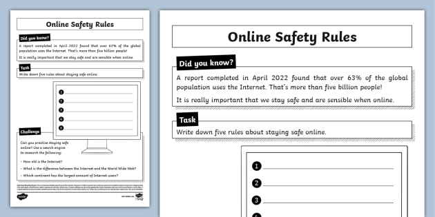 online worksheet for kindergarten