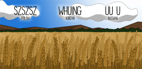 JAMES CHAPMAN DRAWS — The Sounds of the Wind in Ten Languages So I ...