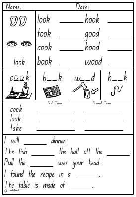 Oo Sound Lesson Plans &  Worksheets Reviewed by Teachers