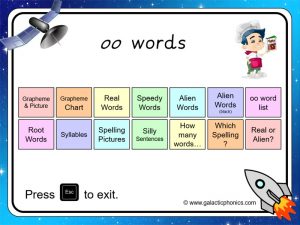 Kindergarten Phonics - oo - Mr Gregs English Cloud