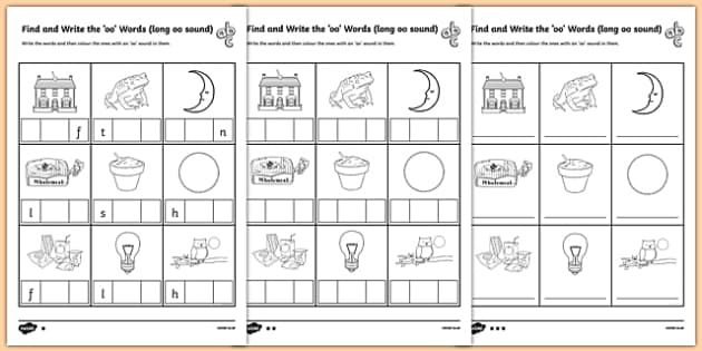 oo Phonics Worksheets | Phonics | Twinkl (teacher made)