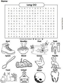Two Sounds for OO Worksheet: Free Printable PDF for Children