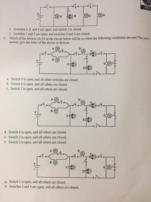 Solved Name: Date: 20.2 Open and Closed Circuits 20.2 READ | Chegg.com