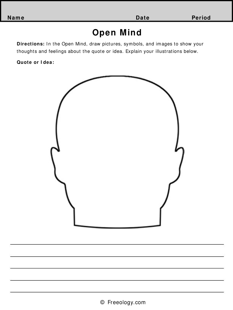Open mind graphic organizer: Fill out &  sign online | DocHub