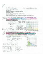 IM3 Test 1 Review e.jpeg - Acc GPS AA / Geometry Linear ...